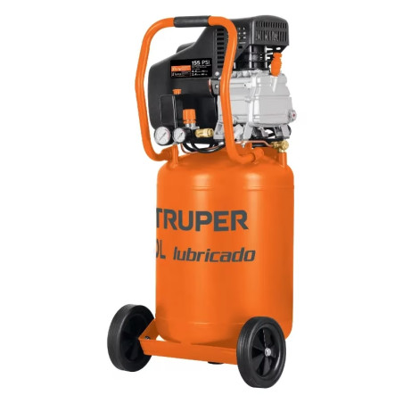 Compresoras 50L 3.5HP Lubricada Automatico Bifasico, Truper 102117