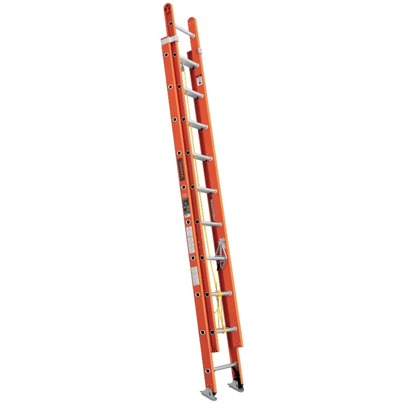 Escaleras Telescopicas 20 Peldaños T2 Max5.8m P18kg FibraVidrio, Truper 100228