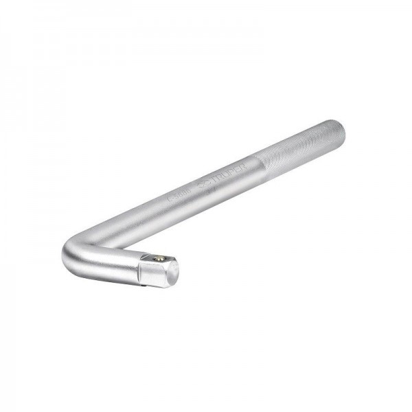  Palanca en L, Encastre de 3/4" Largo 18", acero al cromo vanadio, L-5686 13914 Truper 70.338983 Palanca en L, Encastre de 3/4" 