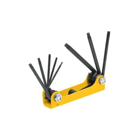  Juegos de 8 Llaves Torx Tnavaja Pretul 21395 8.474576 Juego de Llaves Torx 8 Torx Tipo Navaja, Acero al Cromo Vanadio, TORX-8P 