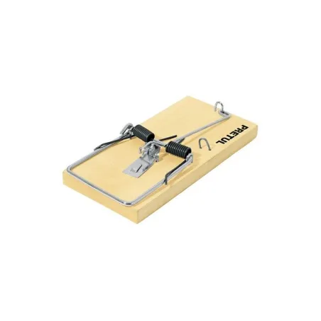  Trampa de Madera 7", para raton, activacion al sensible contacto, RAT-7M 23710 Pretul 4.40678 Trampa de Madera 7", para raton, 