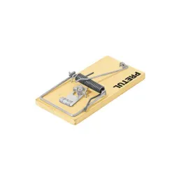  Trampa de Madera 4", para raton 2 unidades, activacion al sensible contacto, RAT-4M 23709 Pretul 2.627119 Trampa de Madera 4", 