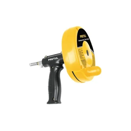  Destapacaños 7.6 m, Cable de acero al carbono, para obstruciones sencillas, DECA-25P 22881 Pretul 33.898305 Destapacaños 7.6 m,