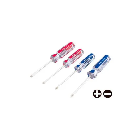  Juego Desarmadores 4 Pza 3/16 1/4" MangoPVC Pretul 20212 11.271186 Juego Desarmadores 4 Pza 3/16 1/4" Mango de PVC, JD-4BP 2021