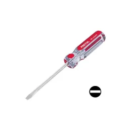  Desarmador Plano 1/4" x4" MangoPVC Pretul 21459 3.305085 Desarmador Plano 1/4" x4" 6.3x100mm Punta Magnetizadas Mango de PVC, D