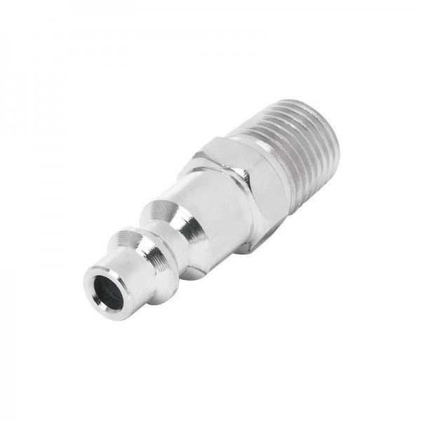  Conector Rapido de Acero Cromado Macho, Cuerda 1/4 NPT, CORAL-MA-1/4P 27023 Pretul 1.949153 Conector Rapido de Acero Cromado Ma