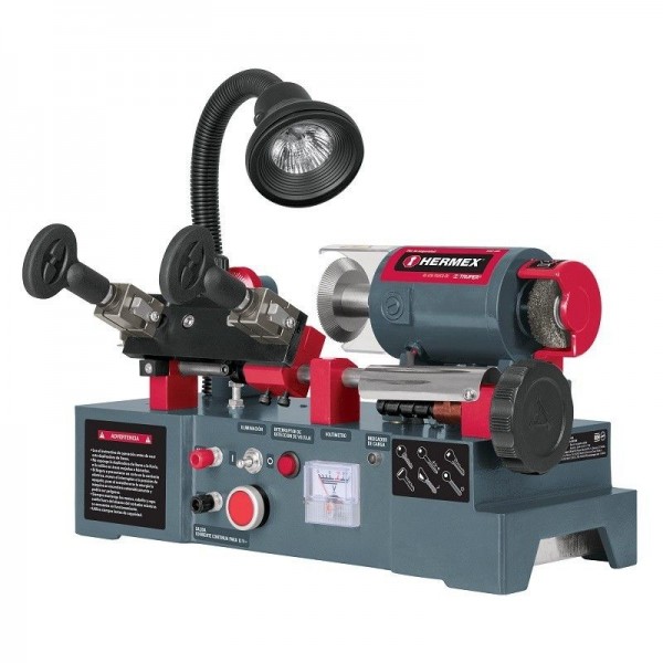  Maquina Duplicadora de llaves Tipo Torno, para llaves planas tetra y radiales Tension 110V, DUP-200 43665 Hermex 1789.830508 Ma