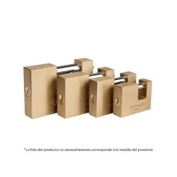  Candados Antipalanca 50mm S7 2Llaves Hermex 43355 22.881356 Candado Antipalanca 50mm Seguridad 7, cierre de balin incluye 2 Lla