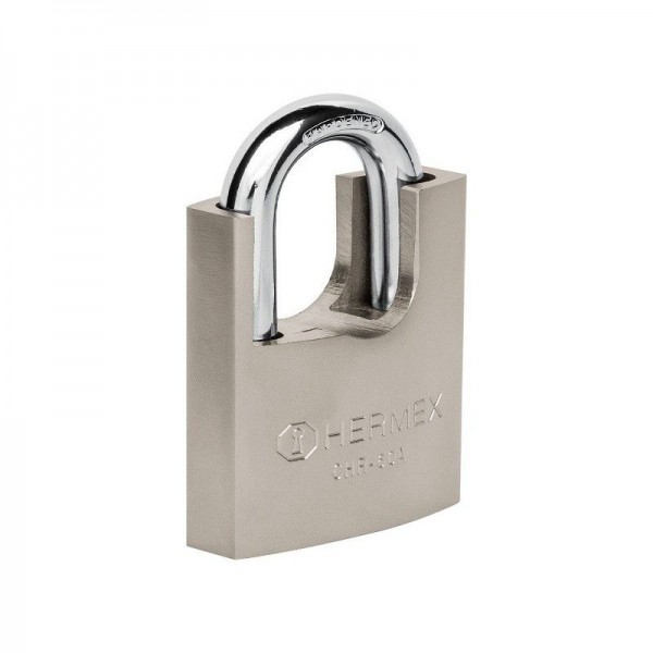  Candados Acorazado 60mm S6 Hierro 3llaves Anti-Ganzua Hermex 43314 17.79661 Candado Acorazado de Hierro 60mm Seguridad 6, cierr