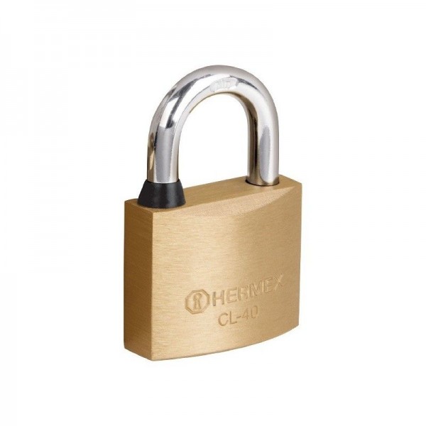  Candados 40mm S5 2llaves Hermex 43428 14.491525 Candado Pulido de Alta seguridad 40mm Seguridad 5, Incluyen 2 llaves Tradiciona