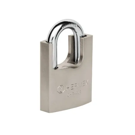  Candados Acorazado 40mm S5 Hierro 3llaves Anti-Ganzua Hermex 43312 13.559322 Candado Acorazado de Hierro 40mm Seguridad 5, cier