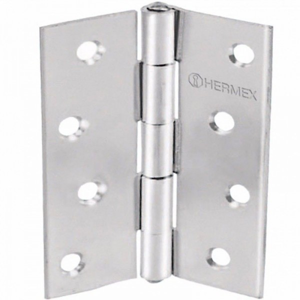  Bisagras Rectangular 1-1/2" x1-3/16" Acero Pulido CMbola 1.1mm Hermex 43186 0.508475 Bisagra rectangular de acero pulido 1 1/2"