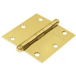 Bisagras cuadrada 3" Acero Dorado  Capuchina Cplana 2mm Hermex 43237 2.711864 Bisagra cuadrada de acero dorado 3" Cabeza plana 