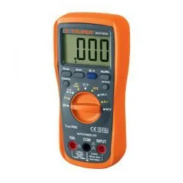  Multitester Digital MUT-60A True RMS 10A APO diodo continuidad y transistor 9V, Truper 100362 107.627119 Multitester Digital MU