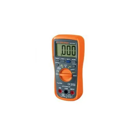  Multitester Digital MUT-60A True RMS 10A APO diodo continuidad y transistor 9V, Truper 100362 107.627119 Multitester Digital MU