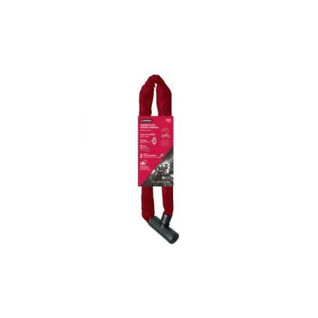  Candados con Cadena 10mm x90cm Forrado motocicleta y bicicleta Hermex 49621 41.525424 Candado con Cadena 10mm x90cm Forrado, He