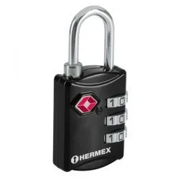  Candados de Combinacion 27mm 3Digitos Maletero Maleta Hermex 46291 13.559322 Candado Maletero 30mm Combinacion TSA 3Digitos, He