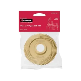  Discos cortador V Repuesto para 43665 DUP-200, Hermex 43756  194.067797 Disco cortador V Repuesto para 43665 DUP-200, Hermex 43