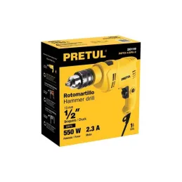  Taladros Percutores 1/2" 550W Vvariable Reversible, Pretul 26119 80.508475 Taladros Percutores 1/2" 550W Vvariable Reversible, 