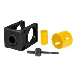  Juegos de Sierras para Instalar Cerraduras 4 Piezas, Pretul 26038 20.338983 Juegos de Sierras para Instalar Cerraduras 4 Piezas