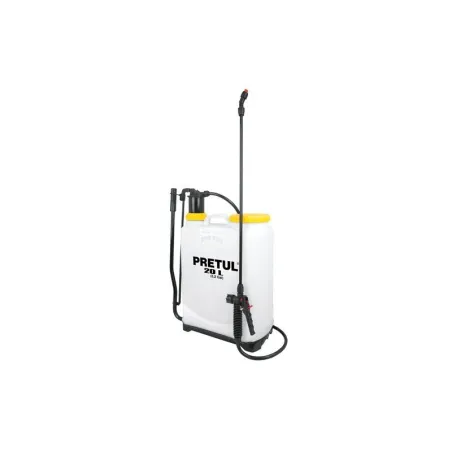  Fumigador de Mochila 20L Bombeo Lateral  Pretul 24588 92.372881 Fumigador de Mochila, 20 Litros 5.2 Galones, Sistema de Bombeo 