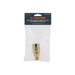 Valvula de salida para compresores 25/50L, Truper 19326 16.101695 Valvula de salida para compresores 25/50L, Truper 19326
Cuer Valvula de salida para compresores 25/50L, Truper 19326 16.101695 Valvula de salida para compresores 25/50L, Truper 19326
Cuer