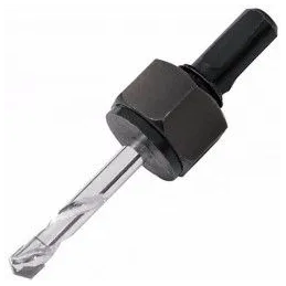  Mandril Zanco 1/4" Guia Broca Sierra Copa Diamante SinRosca Truper MAN-CAZ-1/4C 18143 5.847458 Guia para sierra de Copa 1/4", B