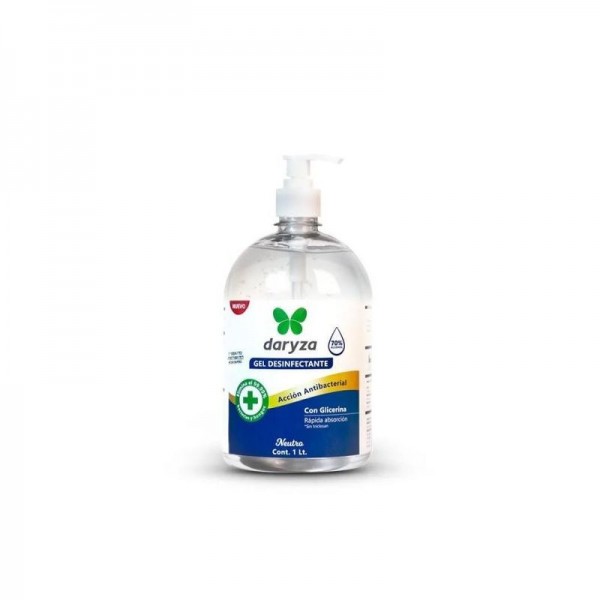  Gel Desinfectante 1L Neutro Antibacterial, 30469 Daryza 14.576271 Gel Desinfectante 1L Neutro Antibacterial, 30469 Daryza
Gel D