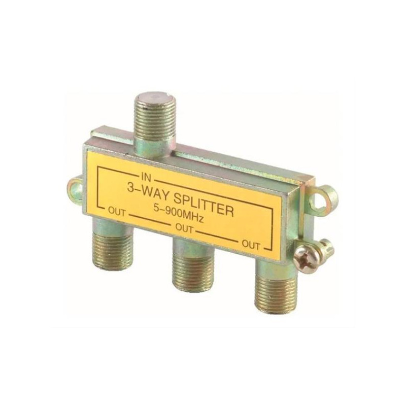  Splitter 3 Salidas 5-900Mhz Metalico x25u Fulgore FU0631 50 Splitter 3 Salidas 5-900Mhz Metalico Fulgore FU0631

Divisiones de 