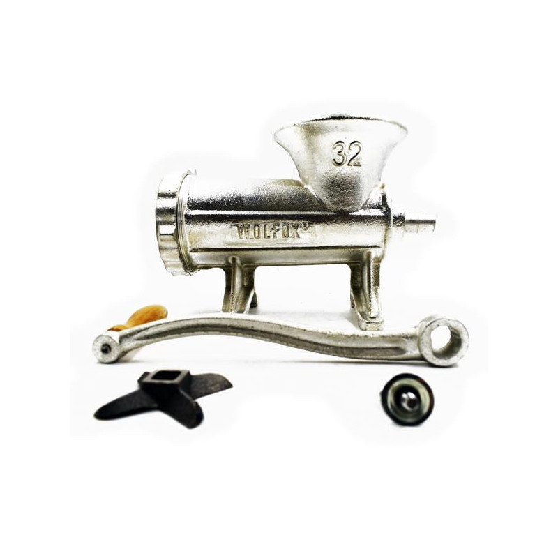  Moledora Molino para Carne N32 Montable Hierro Wolfox WF1645 187.288136 Moledora Molino para Carne N32 Montable Hierro Wolfox W