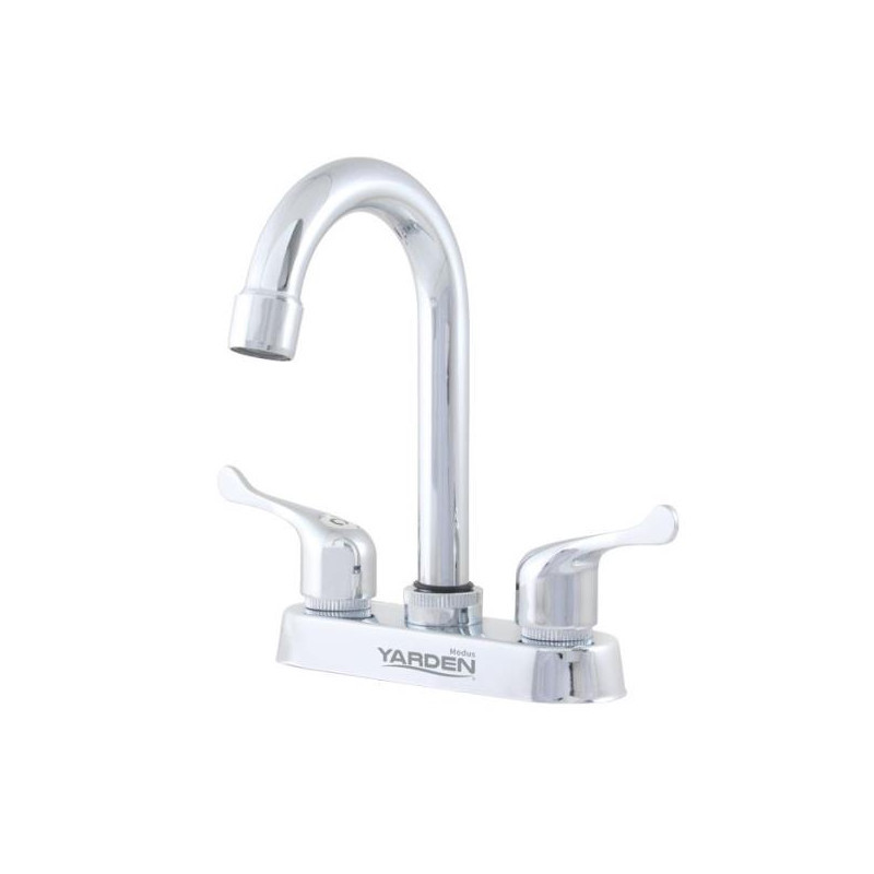  Mezcladora para Lavadero 4" Cuello Bar Maneral Palanca Yarden YD0009 55.084746 Mezcladora para Lavadero 4" Cuello Bar Maneral P