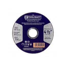  Disco corte Metal Fino 4 1/2" x1mm E7/8 OAluminio Toolcraft TC3456 3.559322 Disco corte Metal Fino 4 1/2" x1mm E7/8 OAluminio T