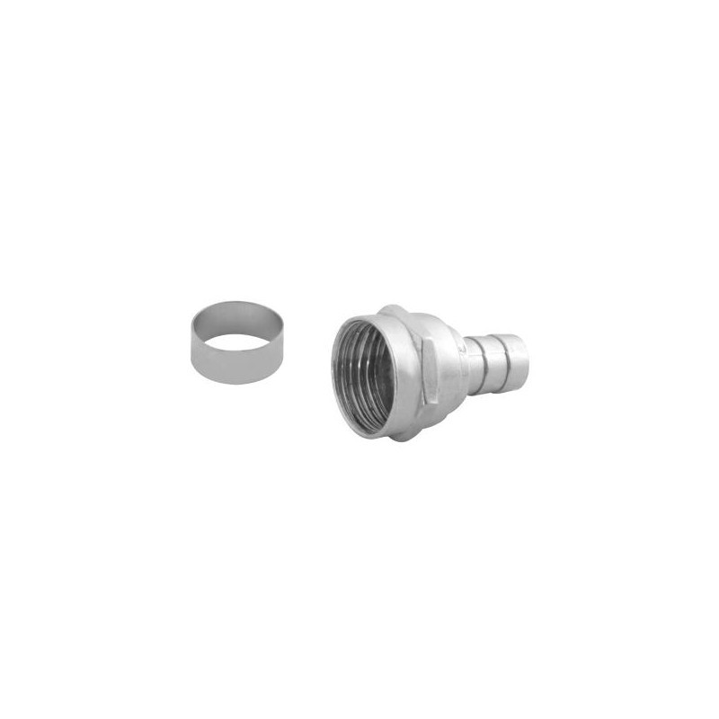  Conector RG6 TipoCampana 100U para Cable Coaxial Fulgore FU0626 32.20339 Conector RG6 TipoCampana 100U para Cable Coaxial Fulgo