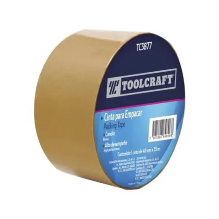  Cinta de Embalaje Canela 48mm x 50m Adhesivo acrilico E0.045mm ToolCraft TC1070 3.050847 Cinta de Embalaje Canela 48mm x 50m Ad