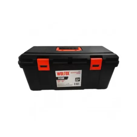  Cajas de Herramientas 22" Titan Plastico con Portacandado Wolfox WF3271 46.610169 Cajas de Herramientas 22" Titan Plastico con 