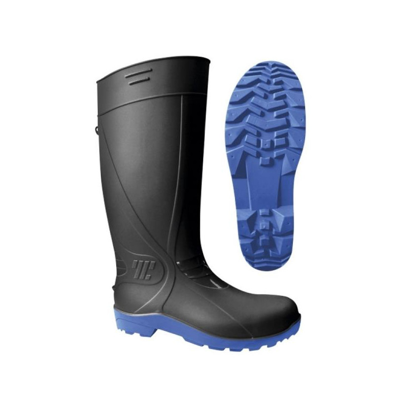  Botas de Caucho Talla 41 Industrial Negra de Hule N27 Toolcraft TC5158 30.508475 Botas de Caucho Talla 41 Industrial Negra de H