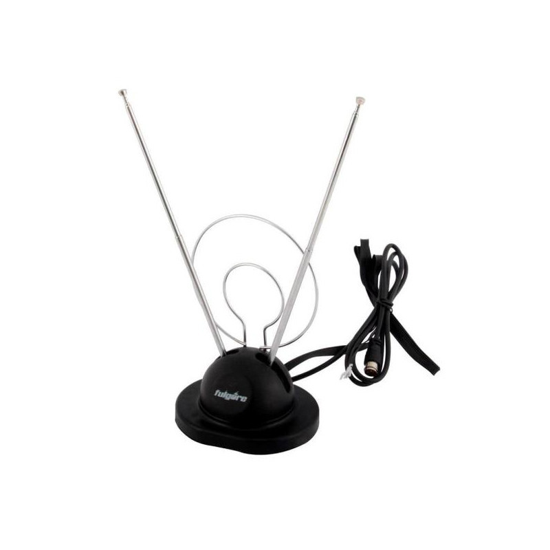  Antena de Conejo Digitales Digitales UHF VHF Base AnilloDoble Fulgore FU0575 6.440678 Antena de Conejo Digitales Digitales UHF 