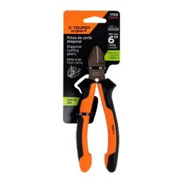  Alicates de corte diagonal 6" 1000v ComfortGrip CrVanadio Truper 17331 16.949153 Alicate de Corte Diagonal 6" Comfort Grip, Tru