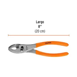  Alicates de mecanico 8" ACarbono MangoPVC Truper 17301 12.20339 Alicate de Mecánico 8" Mango de PVC, Truper 17301

Fabricada en