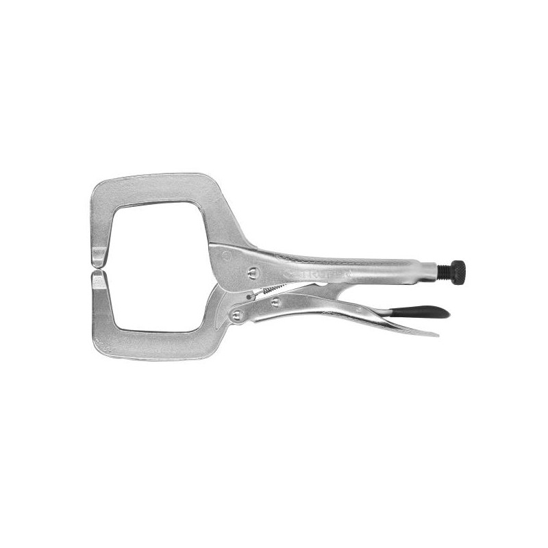  Alicates de Presion 11" Tipo C Fijo Acarbono Truper 17417 33.898305 Alicate de Presión Tipo C Mordaza Fija 11", Truper 17417

M