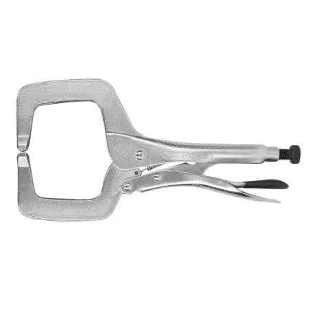  Alicates de Presion 11" Tipo C Fijo Acarbono Truper 17417 33.898305 Alicate de Presión Tipo C Mordaza Fija 11", Truper 17417

M