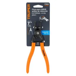  Alicates para Anillos con punta a 90Grados 6-3/4" Abrir Anillos 17364 Truper 21.186441 Alicate para Abrir Anillos de Retención 