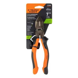  Alicates Universal 7" Aislado 1000v ComfortGrip CrVanadio Truper 17338 25.423729 Alicate Universal Aislado Electricista 7" Comf