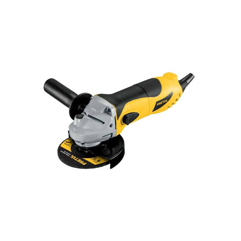  Esmeriladora angular 4 1/2", 630W 11000RPM Mango Ergonomico con Disco, ESMA-4-1/2P2-2 22360 Pretul 76.271186 Amoladora Esmeril 
