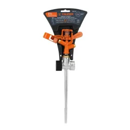  Aspersor Metalico 2 Vias 3/4", Estaca 21cm, Alcance 10.4m, Area 360, 50 PSI, Para conexion en serie, DOS-11X 10330 Truper 20.33