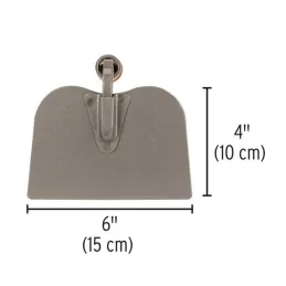  Azadon Tomatero con Mango corto 16", Acero medio Carbono, Ancho hoja 6" 1/4" Altura 4 3/8", ATJ-C 10562 Truper 11.694915 Azadón