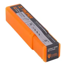  Brocas Concreto 1/4" x6" ZP3 Truper 11206 2.033898 Brocas Concreto 1/4" x6" ZP3 Truper 11206

Cuerpo de acero al cromo que ofre