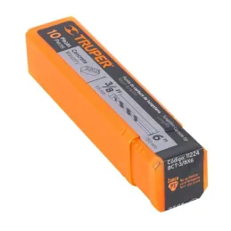  Brocas Concreto 3/8" x6" ZP3-11/32 Truper 11224 3.474576 Brocas Concreto 3/8" x6" ZP3-11/32 Truper 11224

Cuerpo de acero al cr