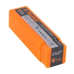  Brocas Concreto 5/8" x6" ZP3-3/8 Truper 11236 8.220339 Brocas Concreto 5/8" x6" ZP3-3/8 Truper 11236

Cuerpo de acero al cromo 