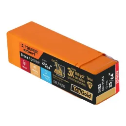  Brocas Metal HSS 24/64" xL5" Truper 11152 12.118644 Brocas Metal HSS 25/64" xL5" Truper 11152

Punta Split Point autocentrable 